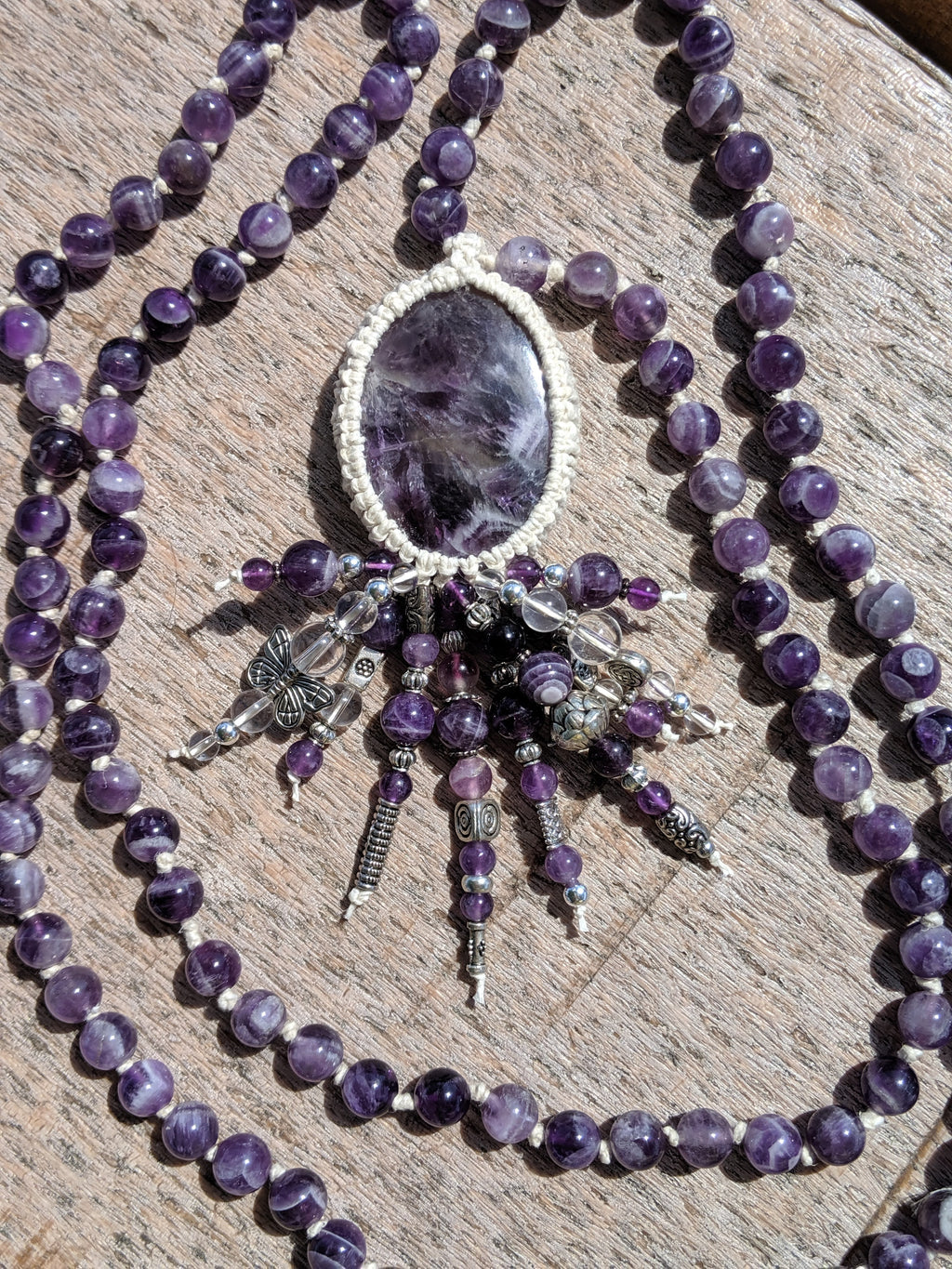 amethyst mala