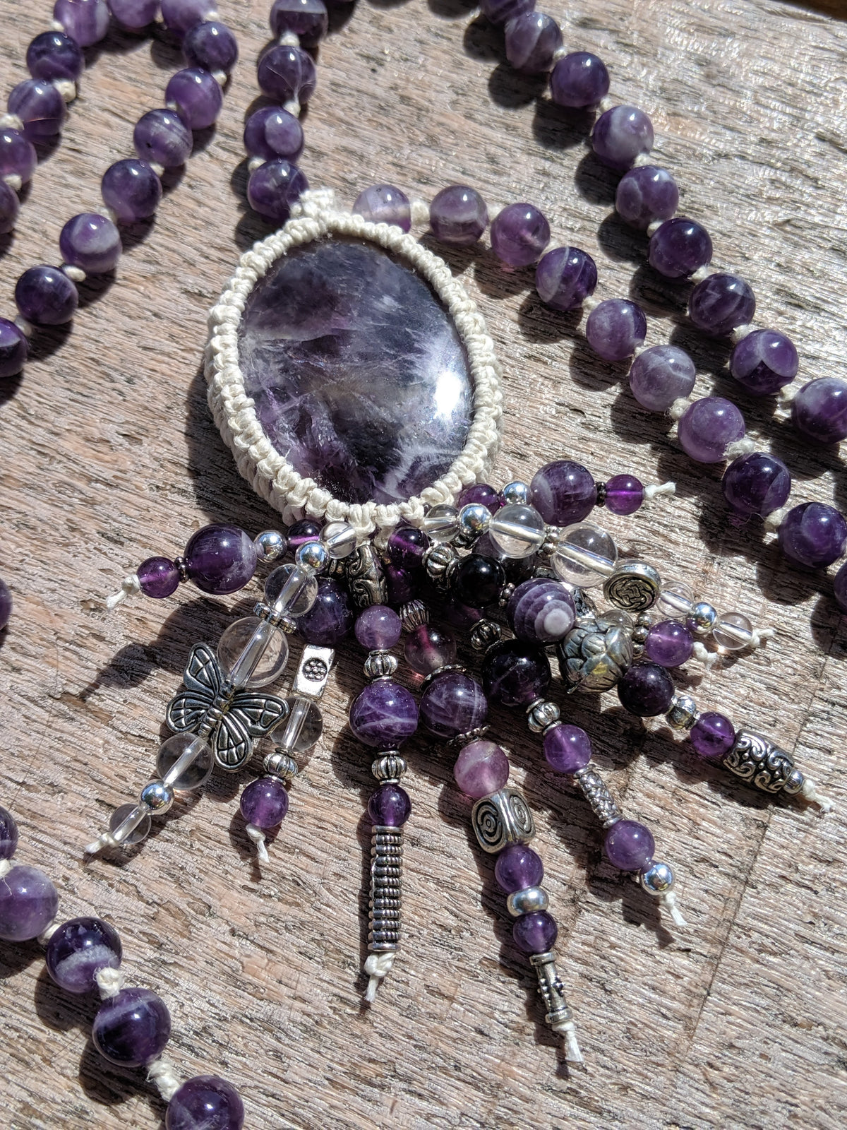 amethyst mala